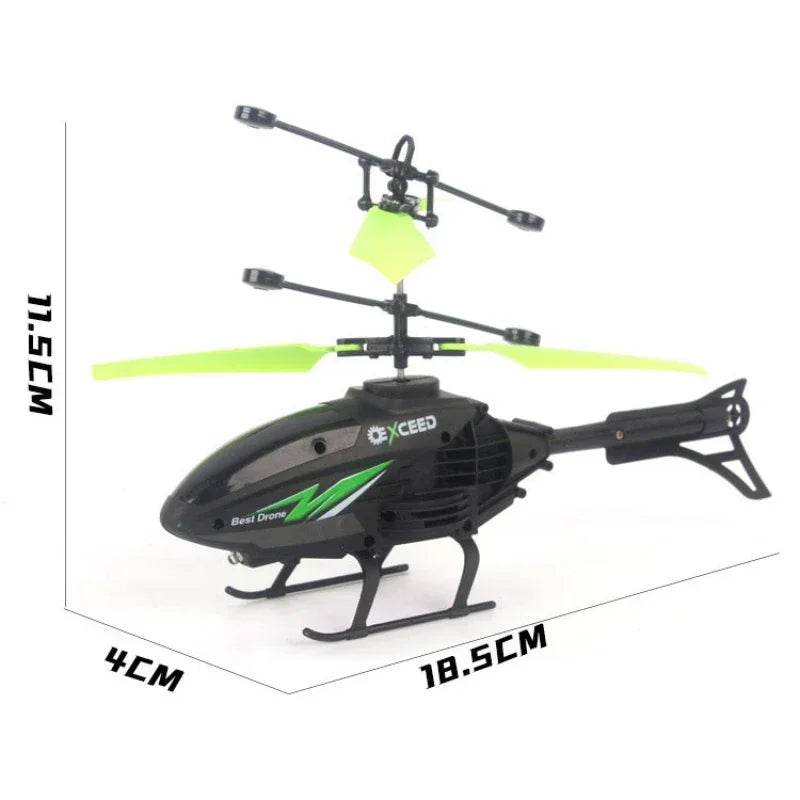 2 in1 Induction Watch Gesture Remote Control Toy RC Helicopter - ToylandEU