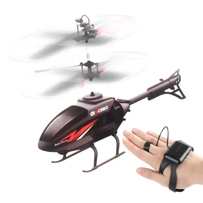 2 in1 Induction Watch Gesture Remote Control Toy RC Helicopter - ToylandEU