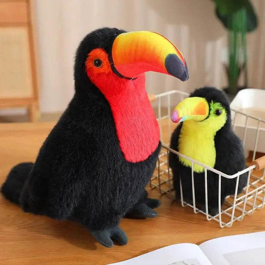  20/30/40CM Simulation Toco Toucan Plush Toys Cute Ramphastos Toco Stuffed Bird Doll for Home Decoration Gifts -  ToylandEU™