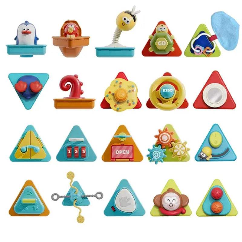 20 In 1 Icosahedron Busy Board Montessori Toy For Toddlers - ToylandEU
