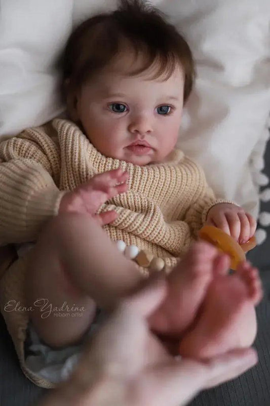  20 Inch Reborn Doll Kit Chantal Lifelike Cloth Body Unisex -  ToylandEU™