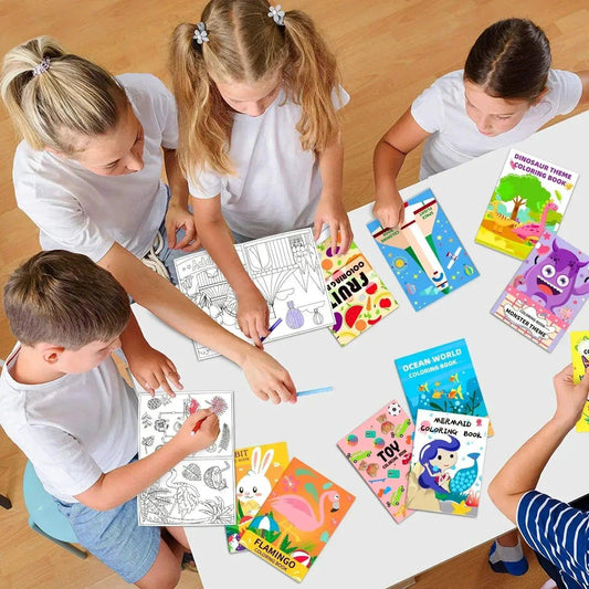  20 Pack Coloring Books With Stacking Crayons For Kids -  ToylandEU™