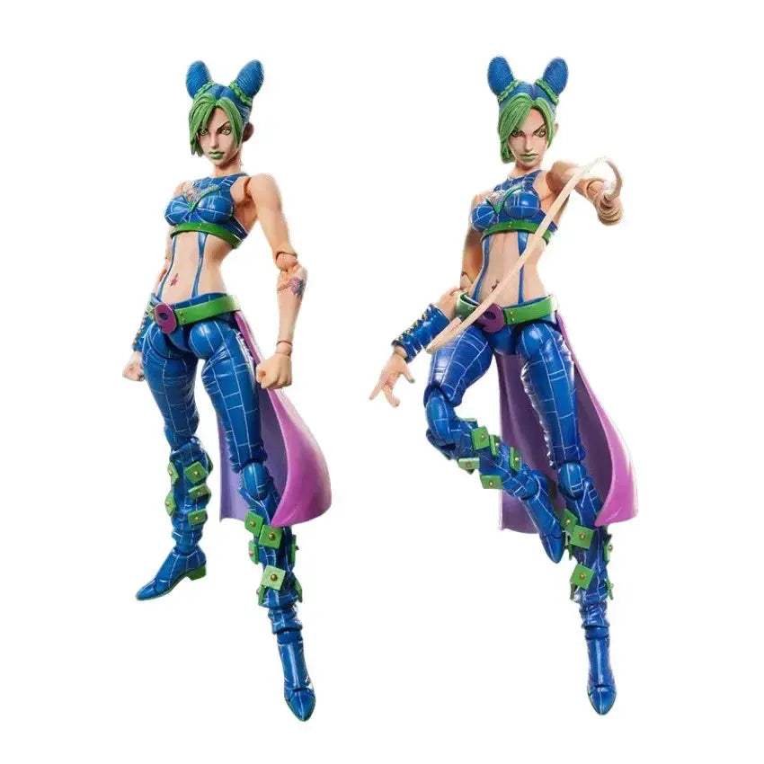 20 Styles of JoJo's Bizarre Adventure Anime Figurines, Kujo Jotaro Dio Brando Diavolo Action Figures PVC Statue 17 CM - ToylandEU
