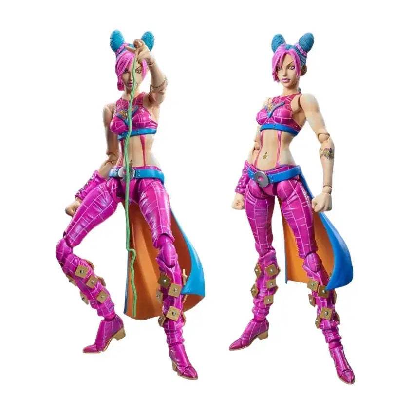 20 Styles of JoJo's Bizarre Adventure Anime Figurines, Kujo Jotaro Dio Brando Diavolo Action Figures PVC Statue 17 CM - ToylandEU