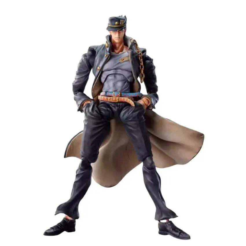 20 Styles of JoJo's Bizarre Adventure Anime Figurines, Kujo Jotaro Dio Brando Diavolo Action Figures PVC Statue 17 CM - ToylandEU