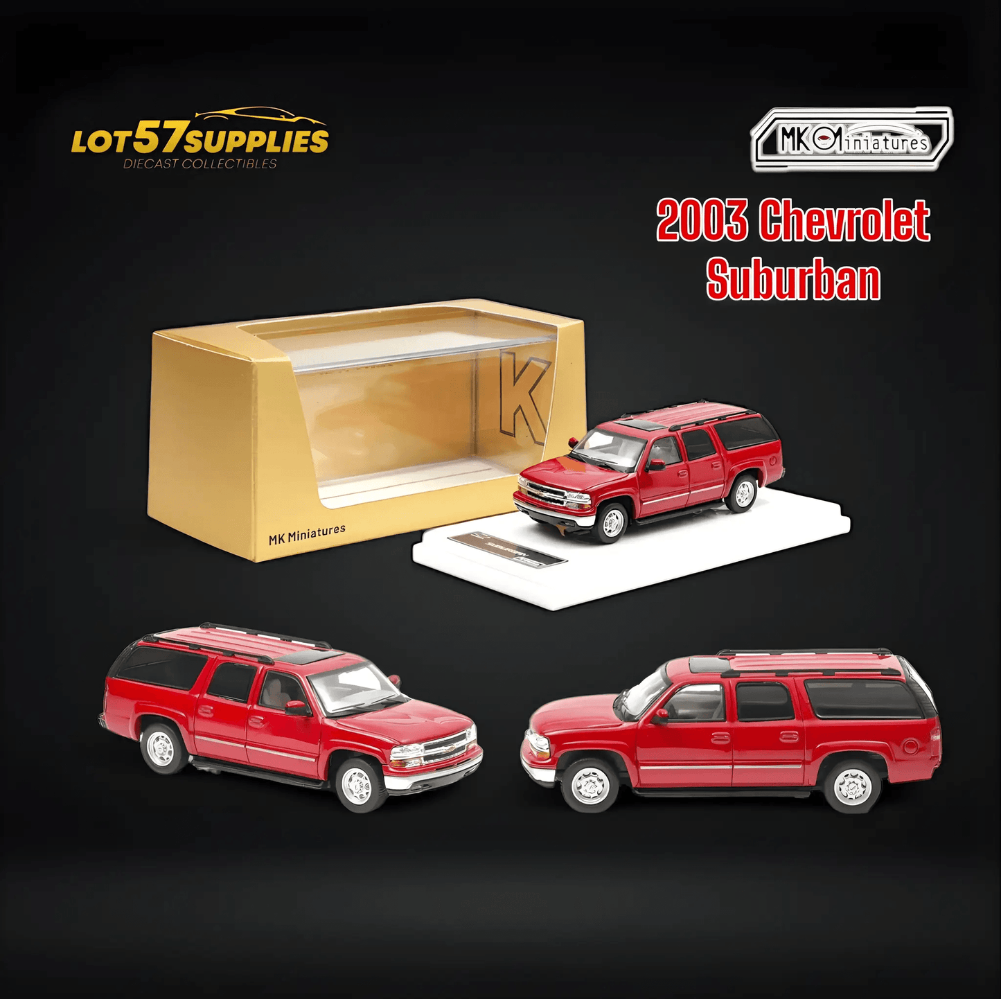  2003 Chevrolet Suburban Diecast 1 64 Scale Limited Edition -  ToylandEU™