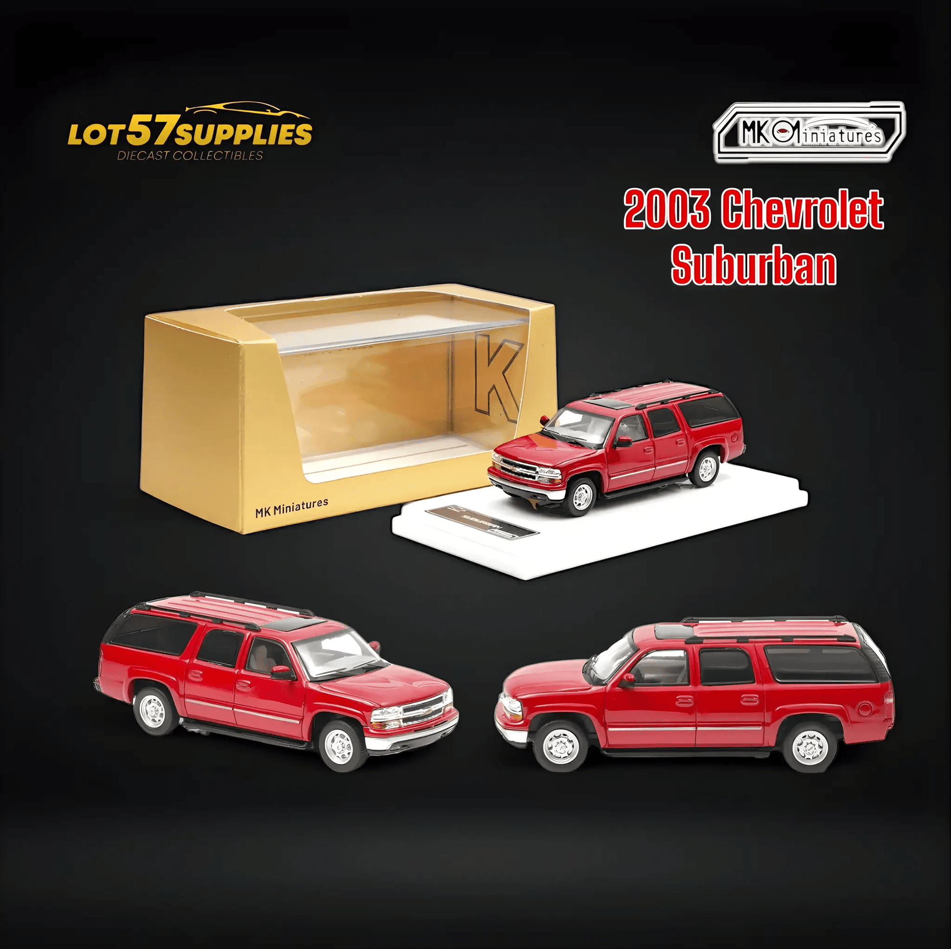  2003 Chevrolet Suburban Diecast 1 64 Scale Limited Edition -  ToylandEU™