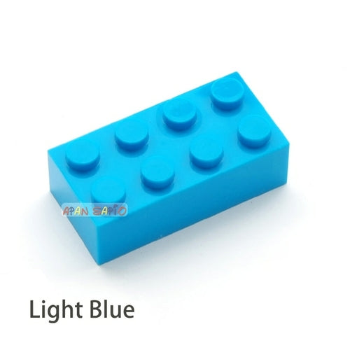 Thick DIY Building Blocks: 200pcs 2x4 Dot Educational Bricks ToylandEU.com Toyland EU