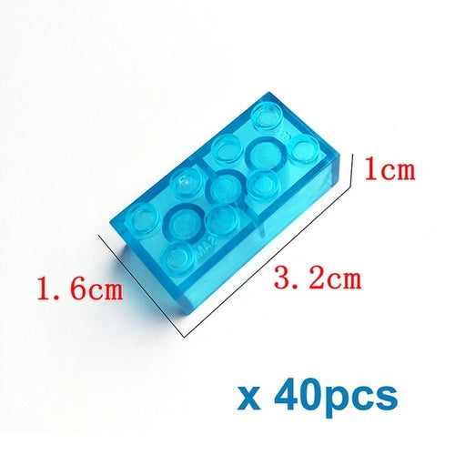 Thick DIY Building Blocks: 200pcs 2x4 Dot Educational Bricks ToylandEU.com Toyland EU