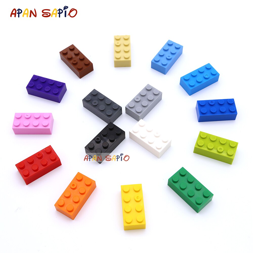 Thick DIY Building Blocks: 200pcs 2x4 Dot Educational Bricks - ToylandEU