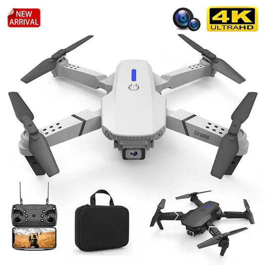 2023 E88Pro 4K Professional RC Drone with 1080P HD Camera - Foldable Helicopter, WIFI FPV, and Height Hold - Perfect Gift Toy - ToylandEU