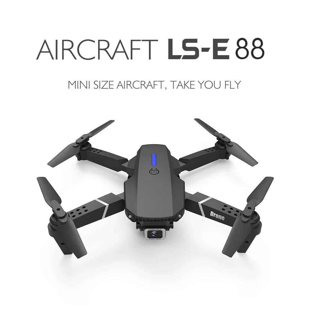 2023 E88Pro 4K Professional RC Drone with 1080P HD Camera - Foldable Helicopter, WIFI FPV, and Height Hold - Perfect Gift Toy - ToylandEU
