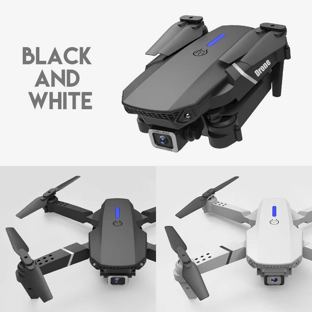 2023 E88Pro 4K Professional RC Drone with 1080P HD Camera - Foldable Helicopter, WIFI FPV, and Height Hold - Perfect Gift Toy - ToylandEU