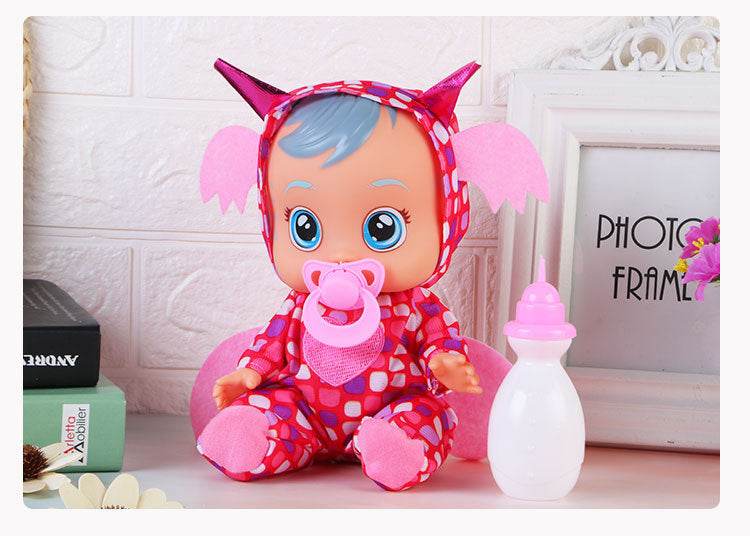2024 8inch 3D Weeping Babies Unicorn Baby Doll Creative Gift - ToylandEU