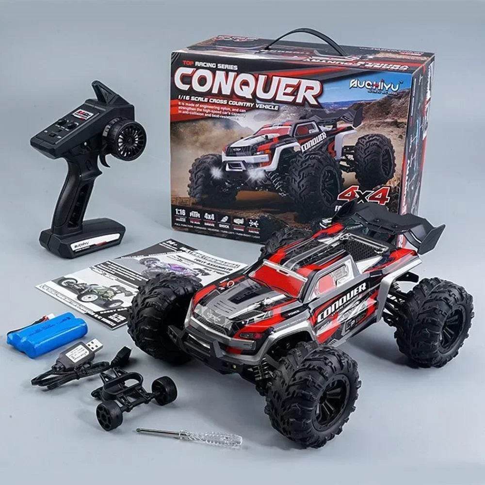 2024 New 1:16 Scale Large RC Cars 50km/h High Speed Monster Truck - ToylandEU