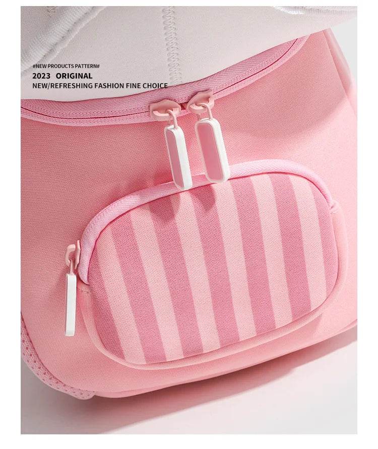 2024 New Korean Version Ice Cream Shape Children's Backpack Kindergarten Schoolbag 3-5 Years Old Boys Girls Cute Children Bag - ToylandEU