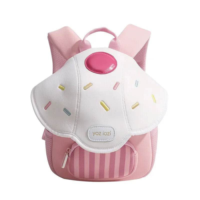 2024 New Korean Version Ice Cream Shape Children's Backpack Kindergarten Schoolbag 3-5 Years Old Boys Girls Cute Children Bag - ToylandEU