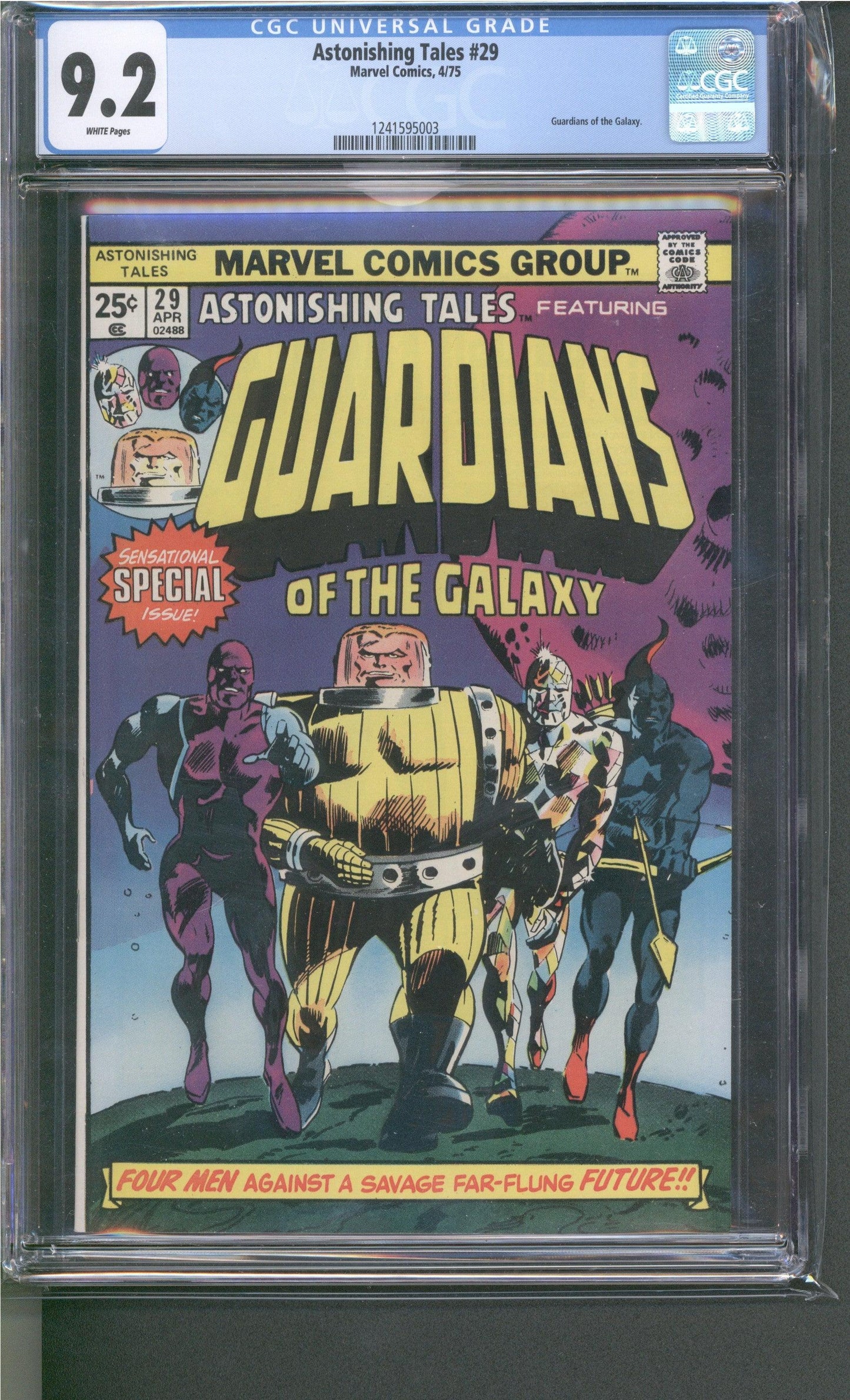 Astonishing Tales Issue29 CGC 9.2 Graded Comic 4 Of 75