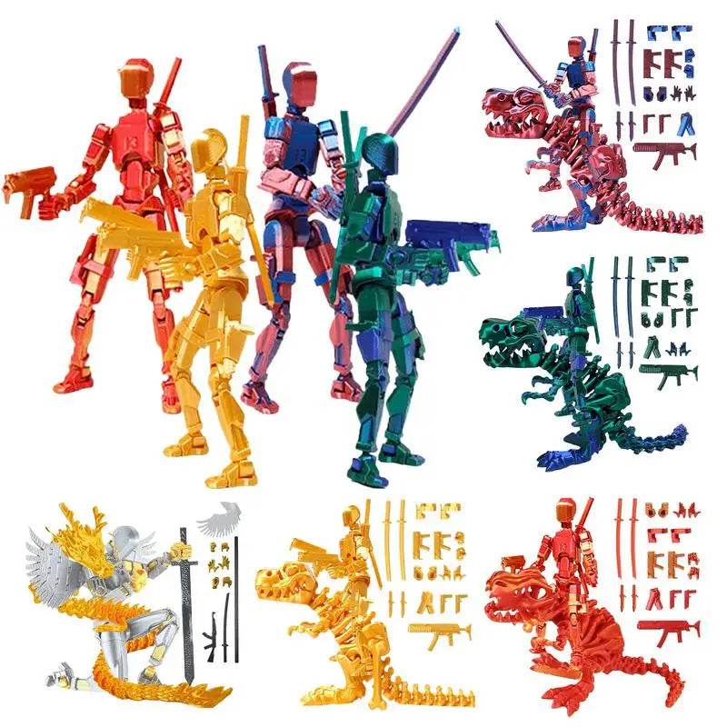 2025 13-Inch 3D Printed Action Figure - Creative Play for All Ages - ToylandEU