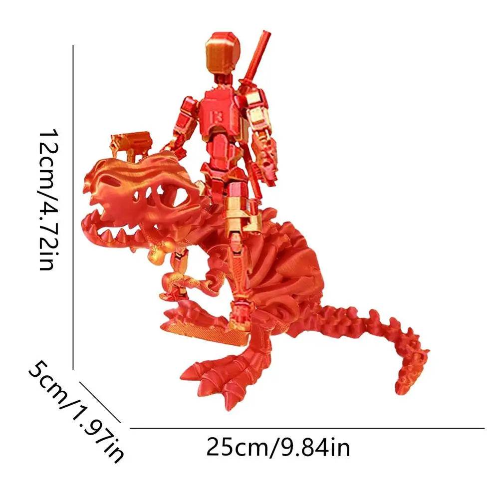 2025 13-Inch 3D Printed Action Figure - Creative Play for All Ages - ToylandEU