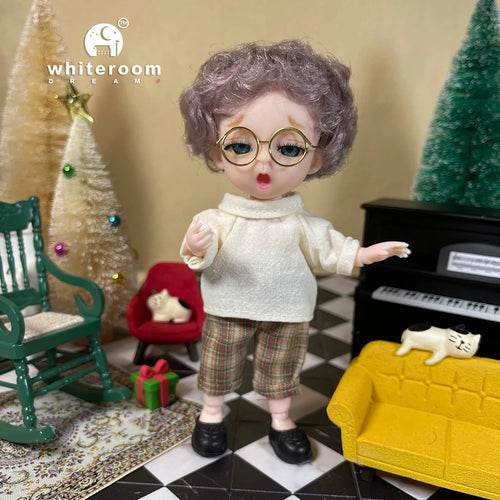 2025 Christmas BJD Doll for Girls with Customizable Eye Colors - ToylandEU