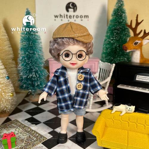 2025 Christmas BJD Doll for Girls with Customizable Eye Colors - ToylandEU
