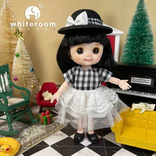 2025 Christmas BJD Doll for Girls with Customizable Eye Colors - ToylandEU