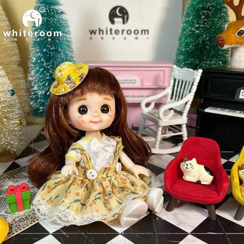 2025 Christmas BJD Doll for Girls with Customizable Eye Colors - ToylandEU