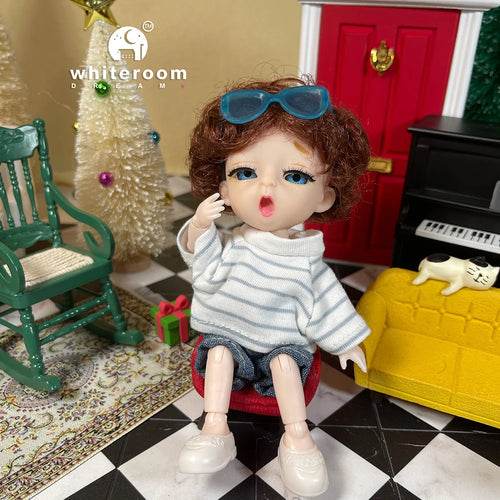 2025 Christmas BJD Doll for Girls with Customizable Eye Colors - ToylandEU