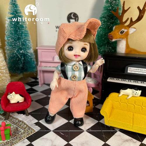 2025 Christmas BJD Doll for Girls with Customizable Eye Colors - ToylandEU
