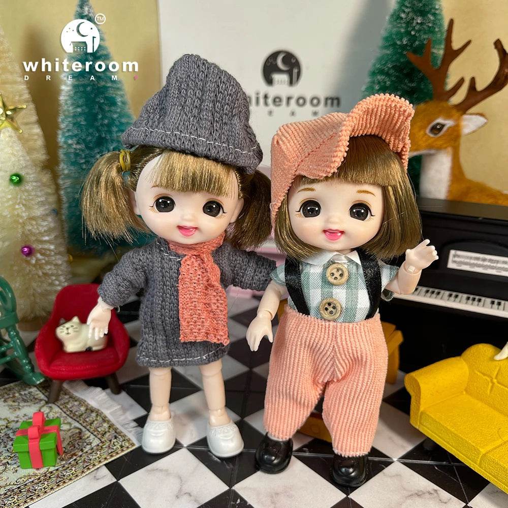 2025 Christmas BJD Doll for Girls with Customizable Eye Colors - ToylandEU