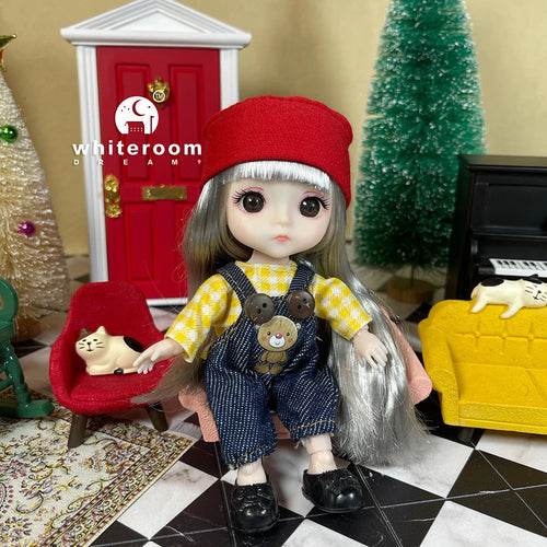 2025 Christmas BJD Doll for Girls with Customizable Eye Colors - ToylandEU