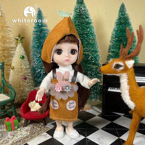 2025 Christmas BJD Doll for Girls with Customizable Eye Colors - ToylandEU