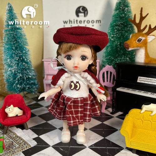2025 Christmas BJD Doll for Girls with Customizable Eye Colors - ToylandEU