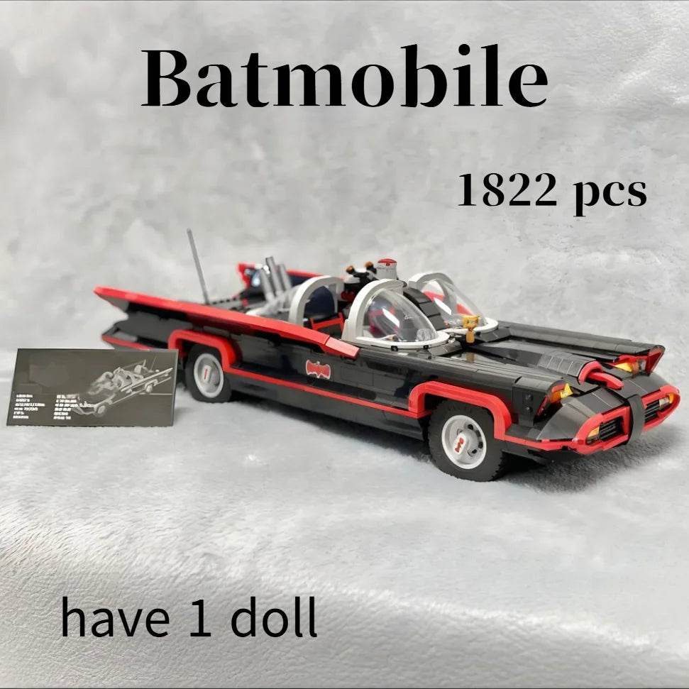 2025 NEW The Classic TV Series Bat Car 76328 Building Blocks Mobile Car Model Bricks Toys For Children Boys Christmas Gifts - ToylandEU