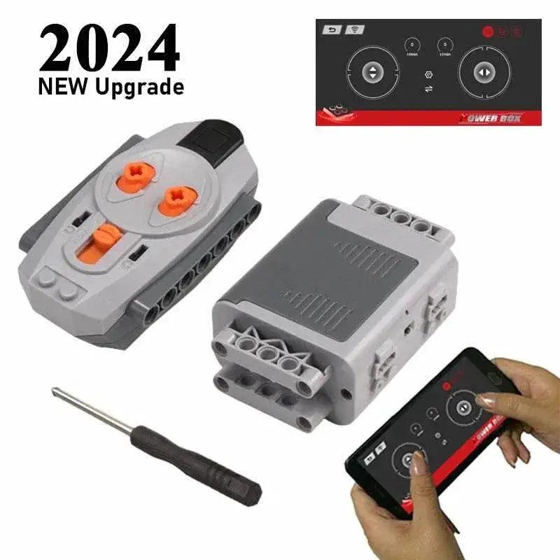  2025 NEW Upgrade Dual PF Interface Multifunction Power Functions Battery Box with Electric APP Bluetooth IR Remote Control Toys -  ToylandEU™