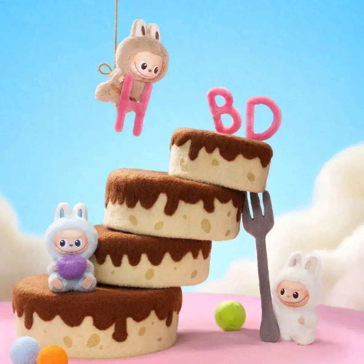 [CHOOSE YOUR LETTERS OPTION!] [IN STOCK] POPMART Labubu Pin for Love - ToylandEU