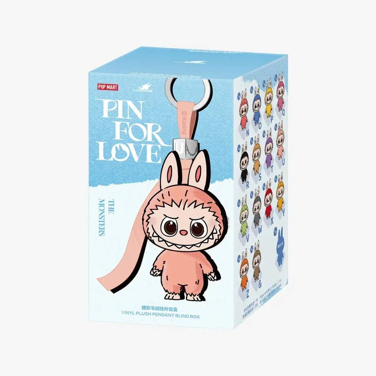 [CHOOSE YOUR LETTERS OPTION!] [IN STOCK] POPMART Labubu Pin for Love - ToylandEU