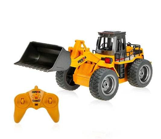 Remote Control Excavator | 2.4G Wireless | Alloy Body | Kids Engineering Toy