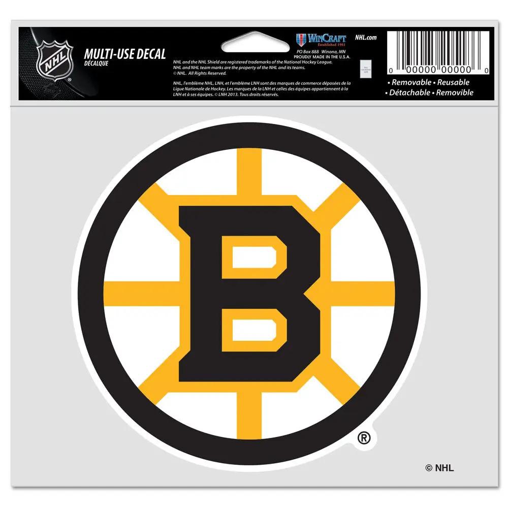 Boston Bruins Decal 5x6 Ultra Color
