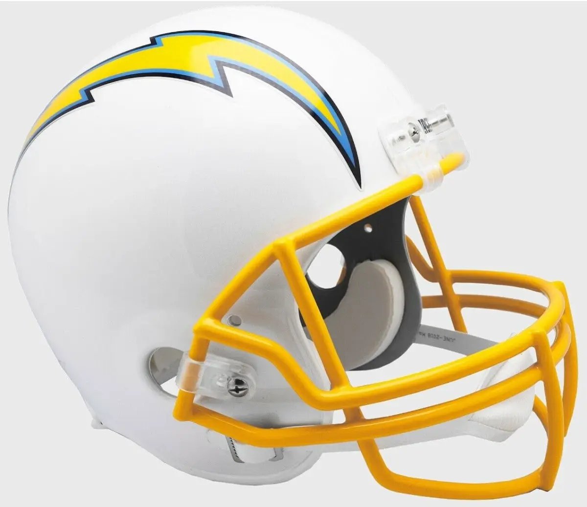 Los Angeles Chargers Helmet Riddell Replica Full Size VSR4 Style 2019