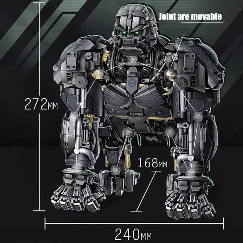 2086PCS MOC Mechanical Gorilla City Robot Model Building Blocks - ToylandEU