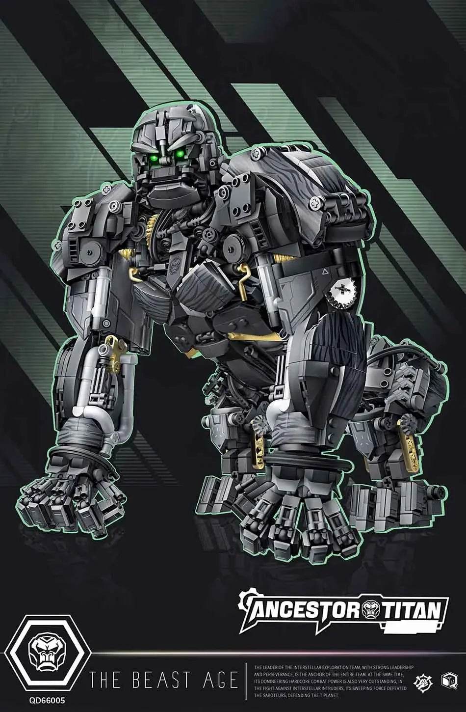 2086PCS MOC Mechanical Gorilla City Robot Model Building Blocks - ToylandEU