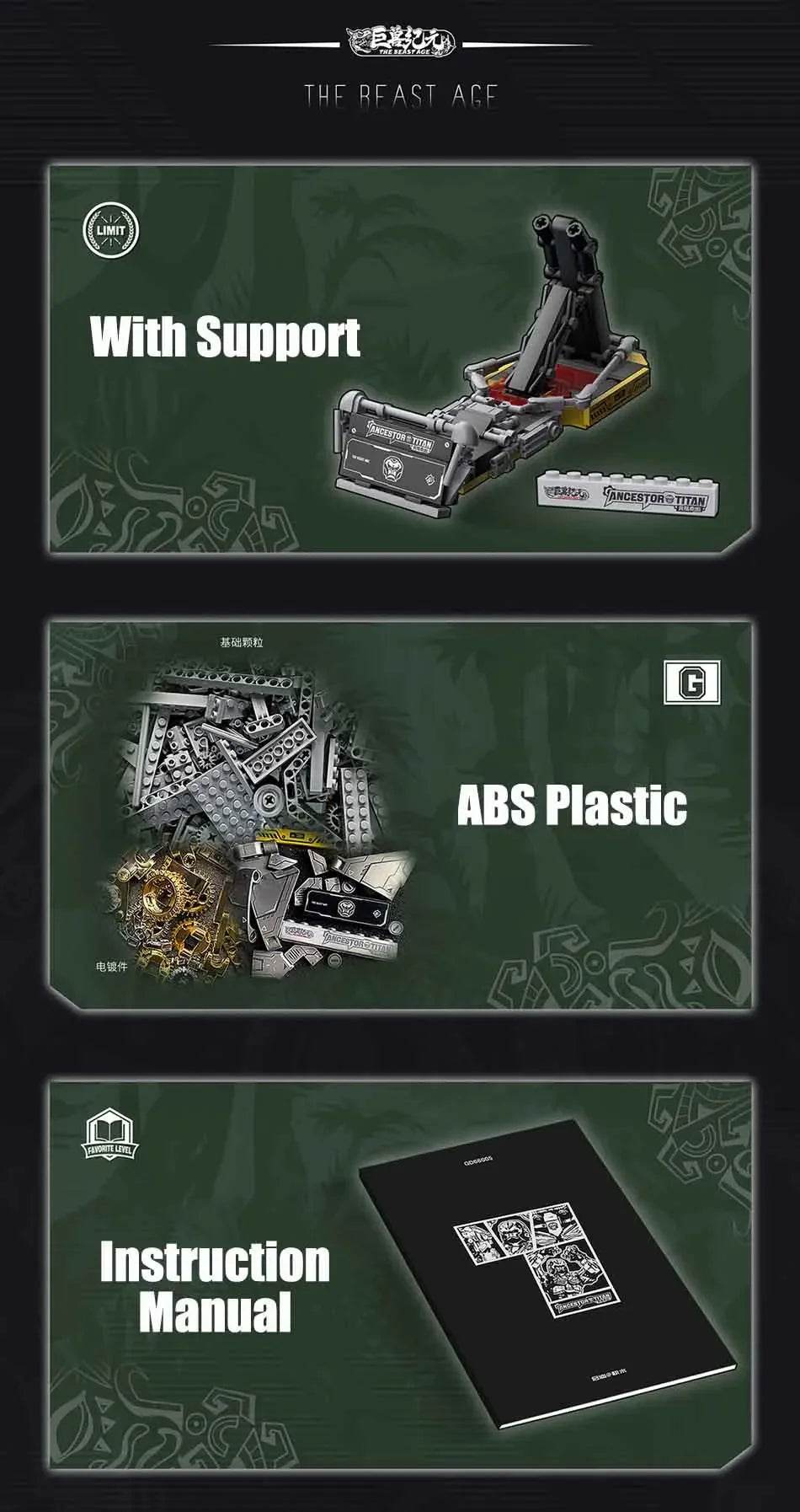 2086PCS MOC Mechanical Gorilla City Robot Model Building Blocks - ToylandEU