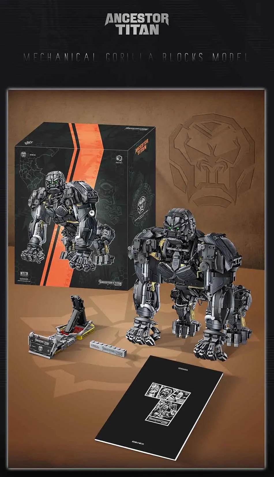 2086PCS MOC Mechanical Gorilla City Robot Model Building Blocks - ToylandEU