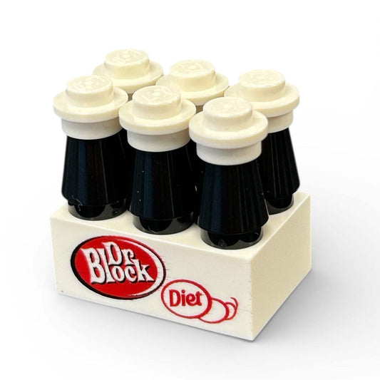 6-Pack Of Diet Dr. Block | Brick Prop | B3 Customs