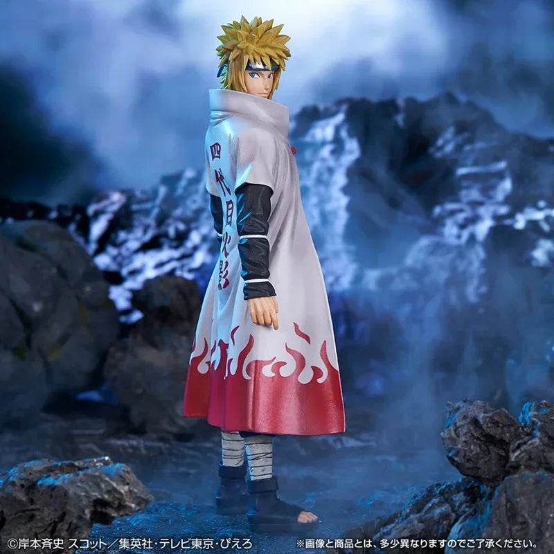 20cm Bandai Naruto Anime Figure Shippuden Uchiha Sasuke Hatake Kakashi Namikaze Minato Action Figure Collection Model Toys Gifts - ToylandEU