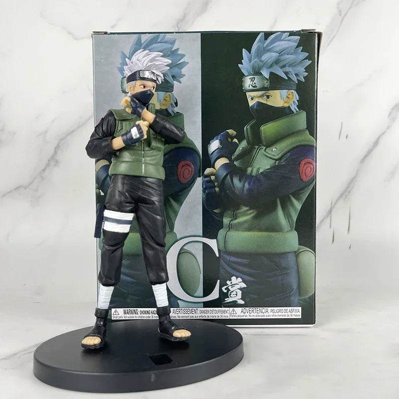 20cm Bandai Naruto Anime Figure Shippuden Uchiha Sasuke Hatake Kakashi Namikaze Minato Action Figure Collection Model Toys Gifts - ToylandEU