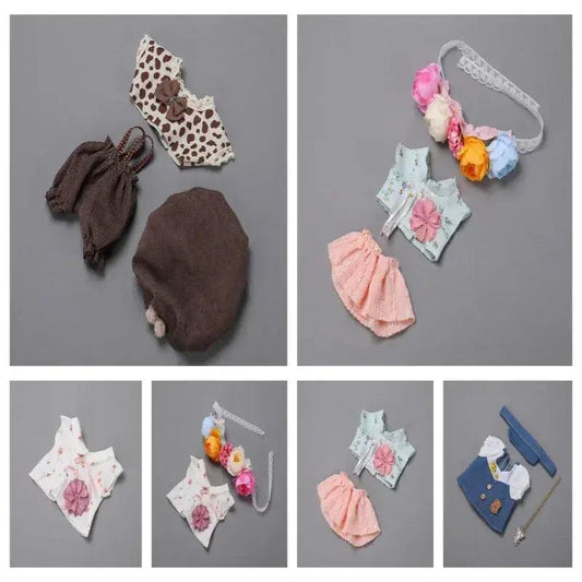  20cm Doll Princess Dress Set Cotton Outfit for Dolls -  ToylandEU™