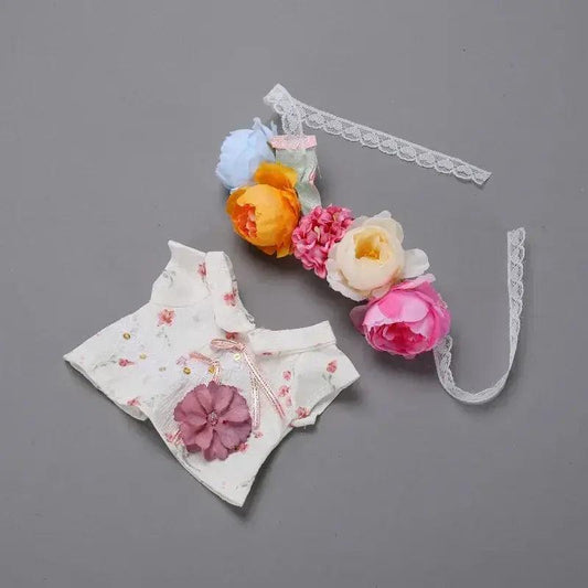  20cm Doll Princess Dress Set Cotton Outfit for Dolls -  ToylandEU™